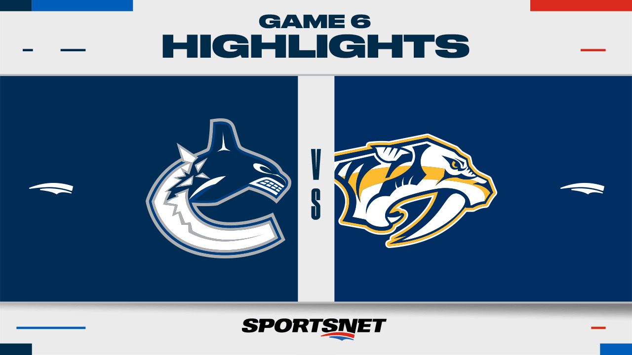 NHL Game 6 Highlights: Canucks 1, Predators 0