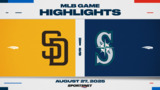 MLB Highlights: Mariners 4, Padres 3