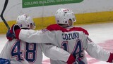 Canadiens’ Suzuki records first 100-point season with tap-in goal