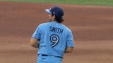 Blue Jays’ Smith robs Tigers’ Peck of base hit with clutch leaping grab