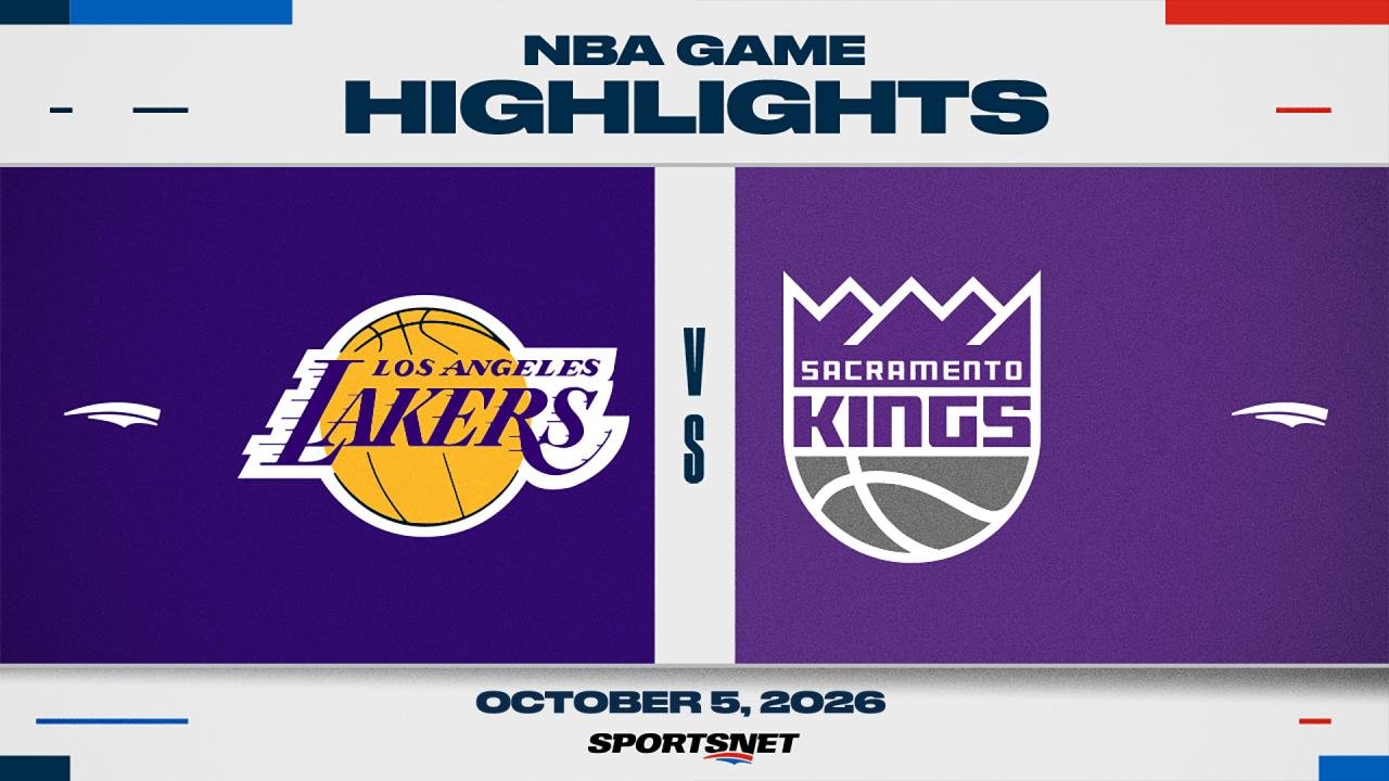 NBA Pre-Season Highlights: Lakers 127, Kings 103