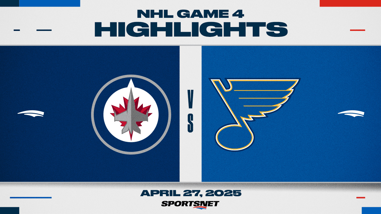 NHL Game 4 Highlights: Blues 5, Jets 1