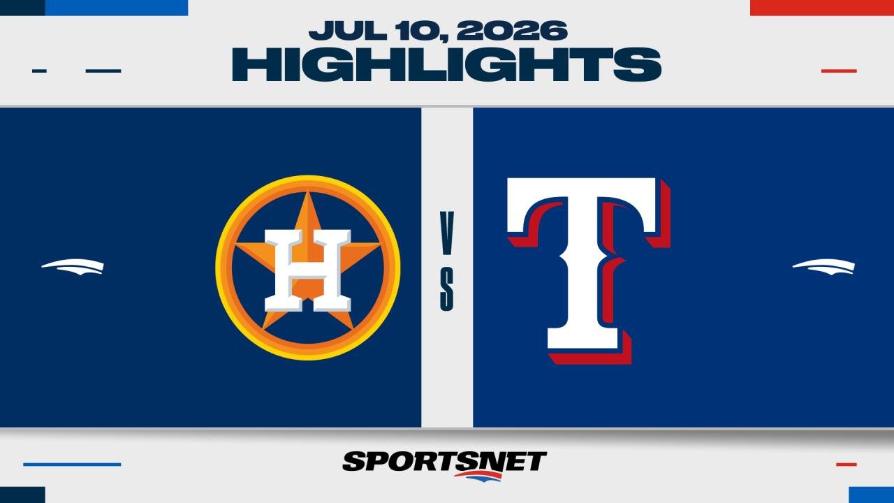 MLB Highlights: Rangers 7, Astros 3