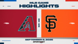 MLB Highlights: Giants 5, Diamondbacks 3