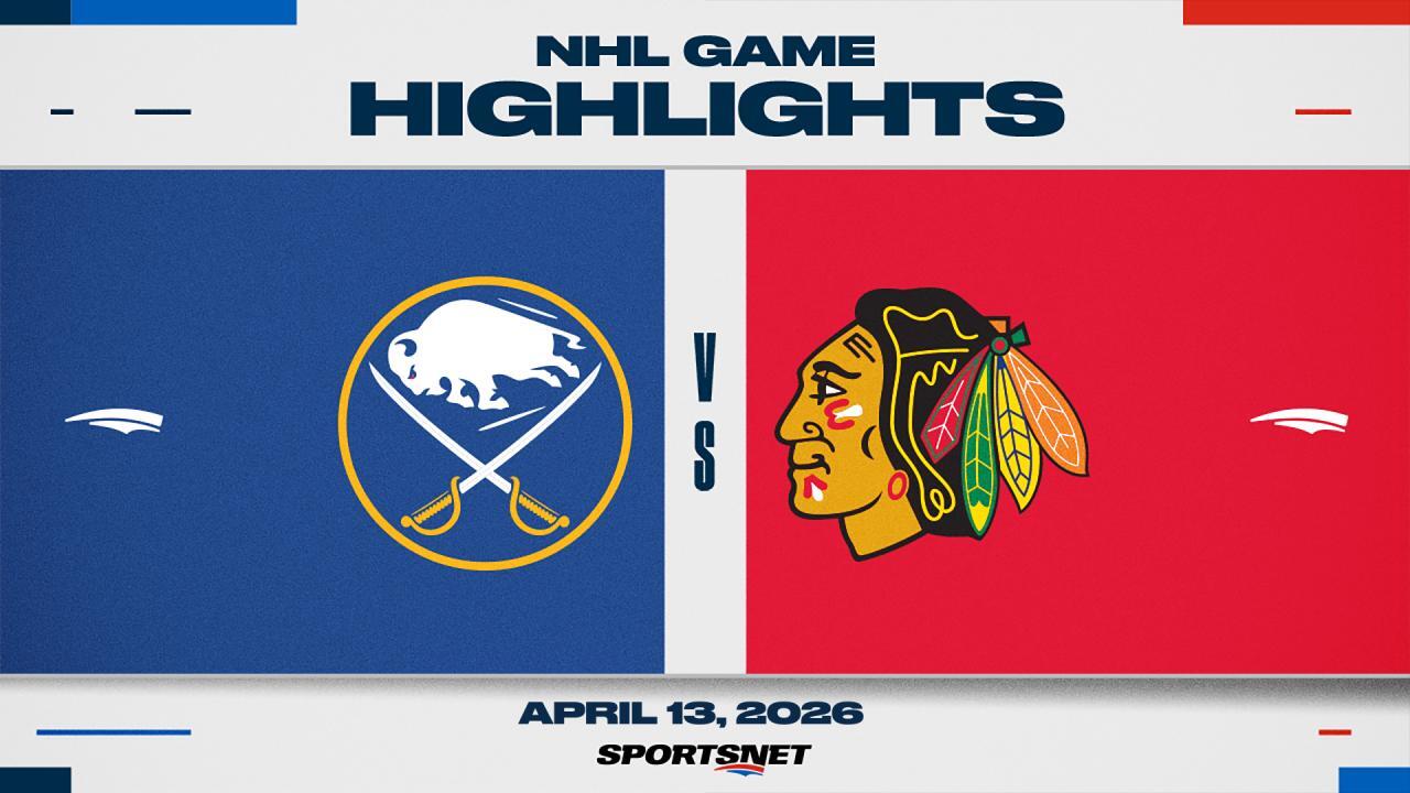 NHL Highlights: Sabres 5, Blackhawks 1
