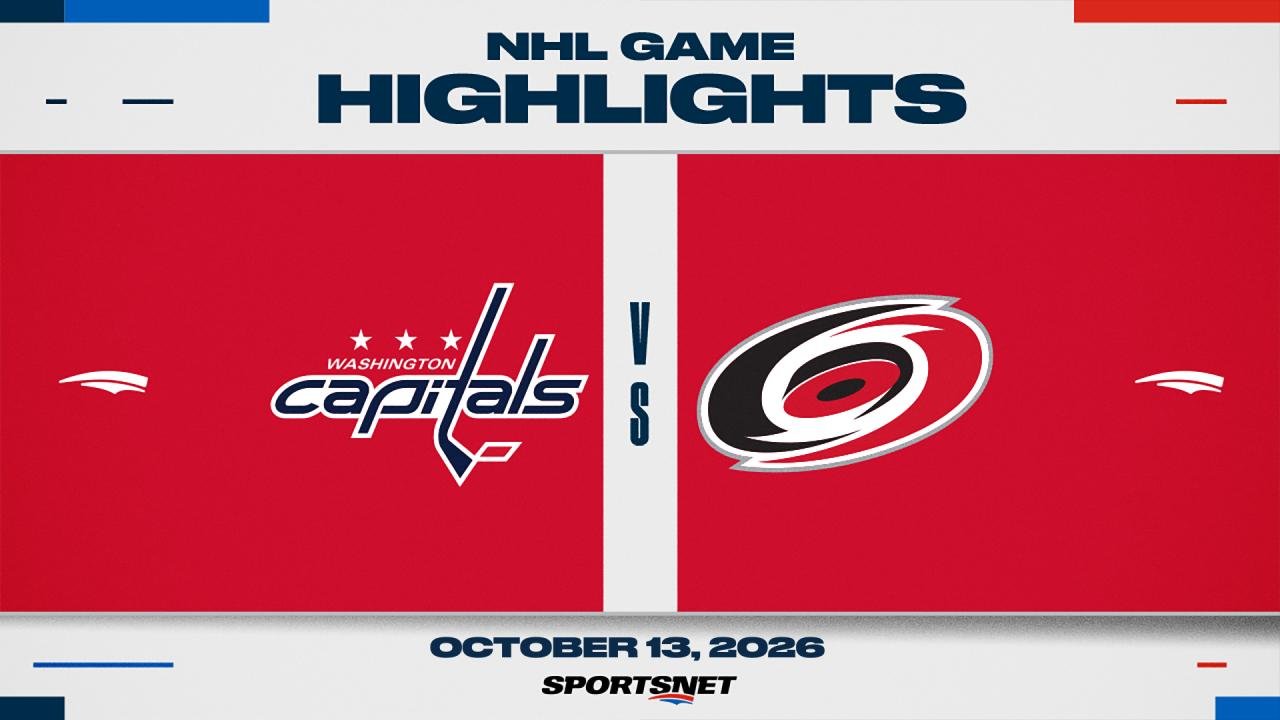 NHL Highlights: Hurricanes 4, Capitals 2