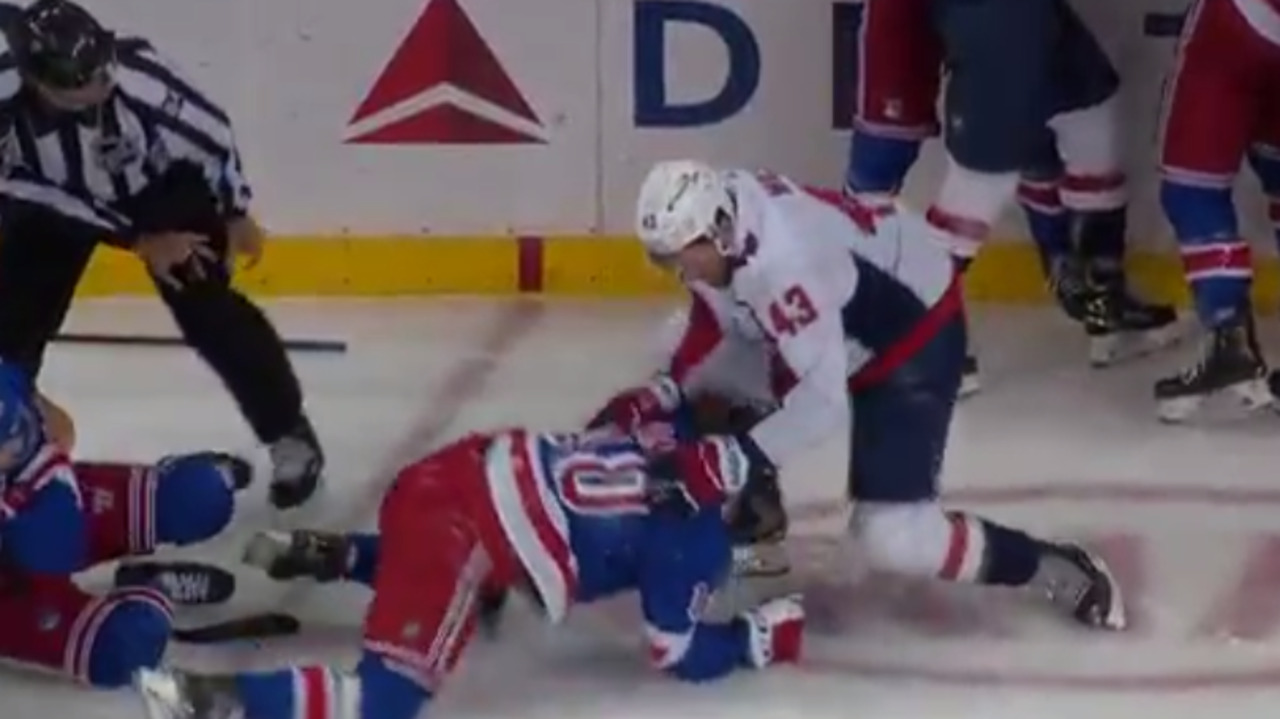 Tom Wilson fined $5,000 by NHL for instigating Capitals-Rangers brawl