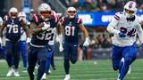 Patriots’ Henderson bounces away, exploding for a 65-TD run vs. Bills