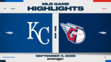 MLB Highlights: Guardians 3, Royals 2