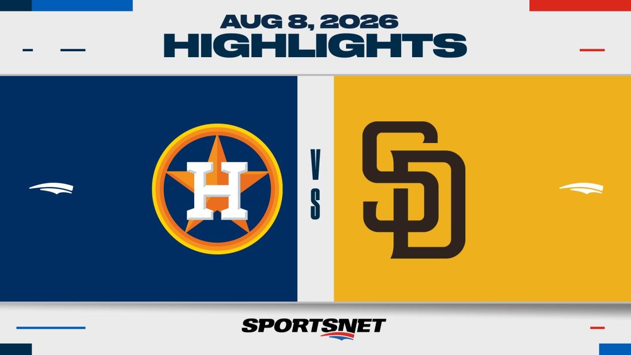 MLB Highlights: Padres 3, Astros 2