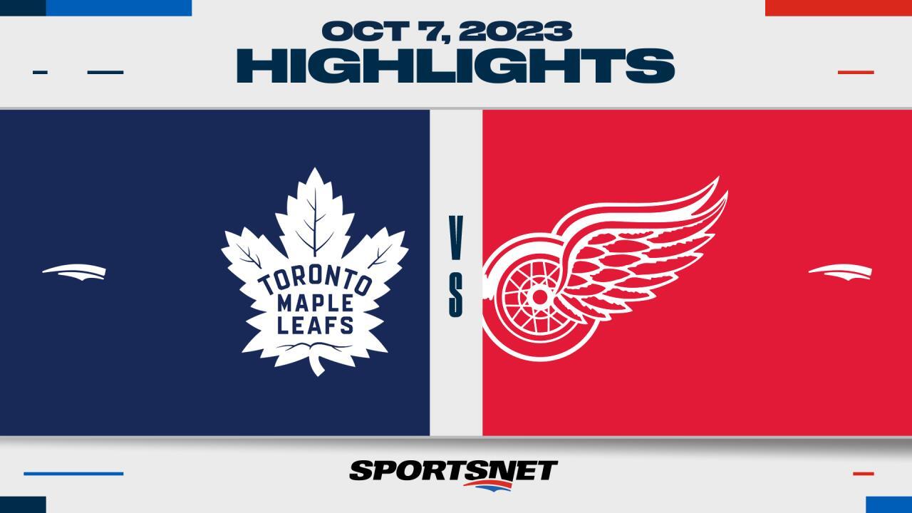 Toronto Maple Leafs 4, Detroit Red Wings 1: Photos from Canada