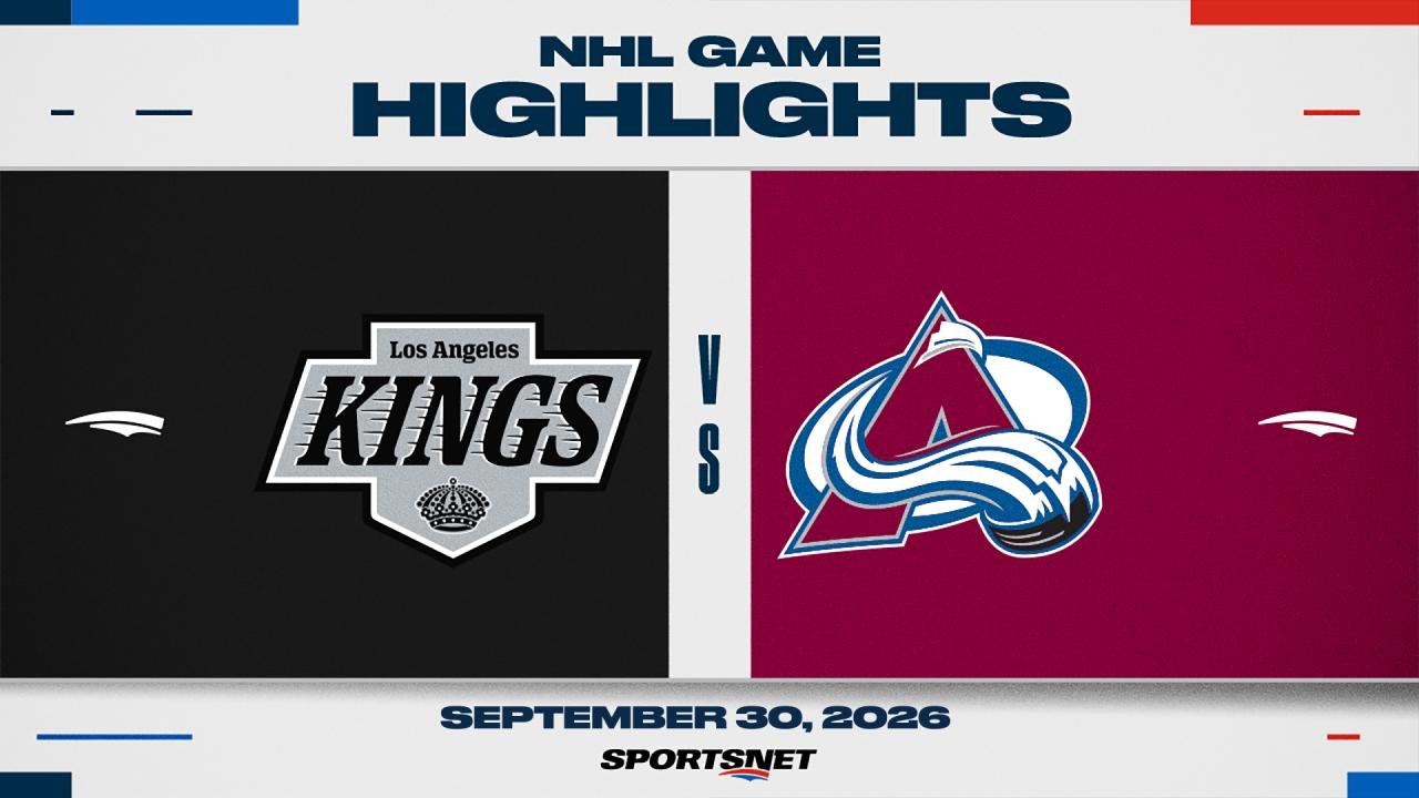 NHL Highlights: Avalanche 8, Kings 4