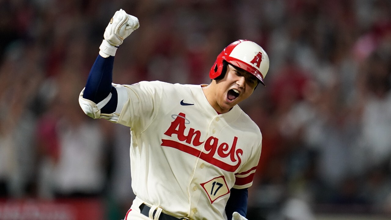 Angels say they won't trade Shohei Ohtani. He celebrates with a 1