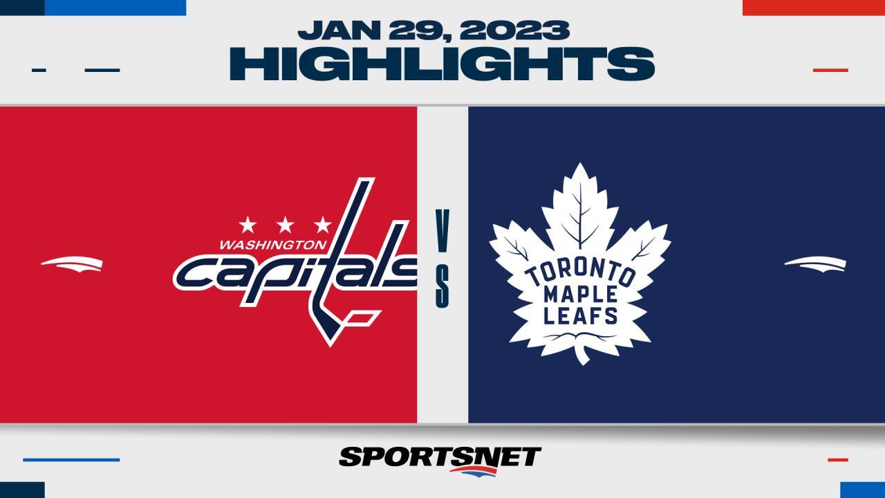 History of the Match-up: Toronto Maple Leafs and Washington Capitals