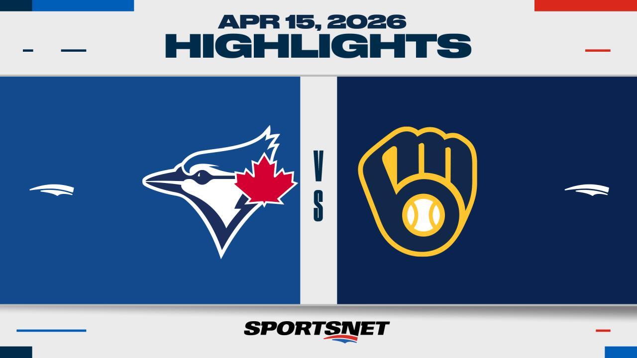 MLB Highlights: Brewers 2, Blue Jays 1