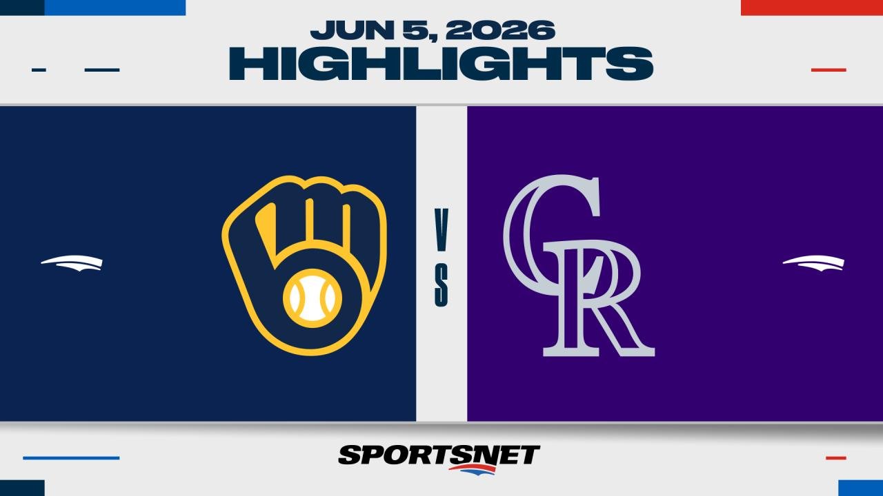 MLB Highlights: Brewers 9, Rockies 7 (F/10)
