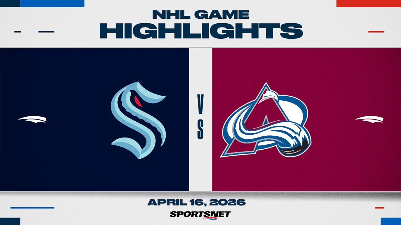 NHL Highlights: Avalanche 2, Kraken 0