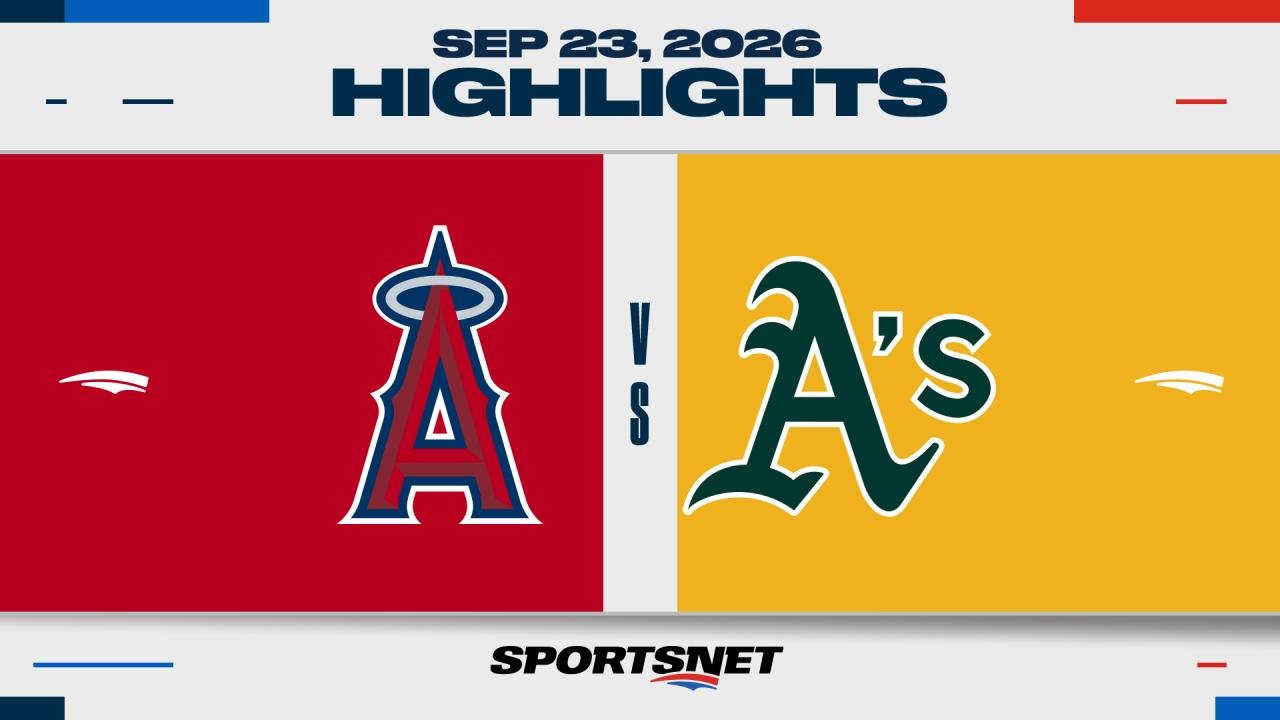 MLB Highlights: Athletics 7, Angels 3