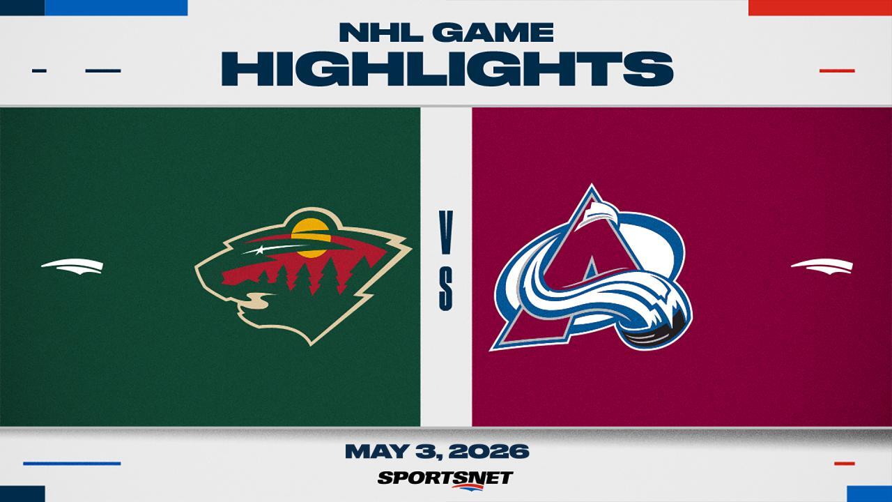 NHL Game 1 Highlights: Avalanche 9, Wild 6