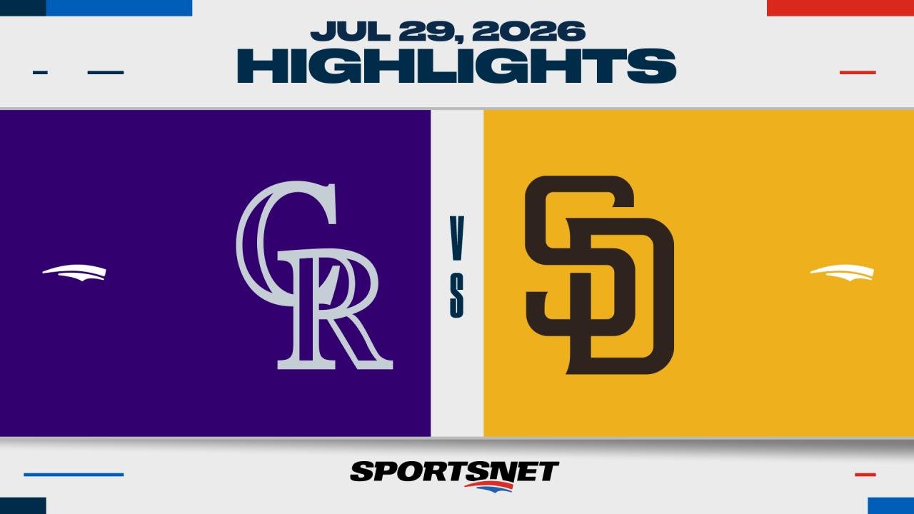 MLB Highlights: Padres 3, Rockies 1