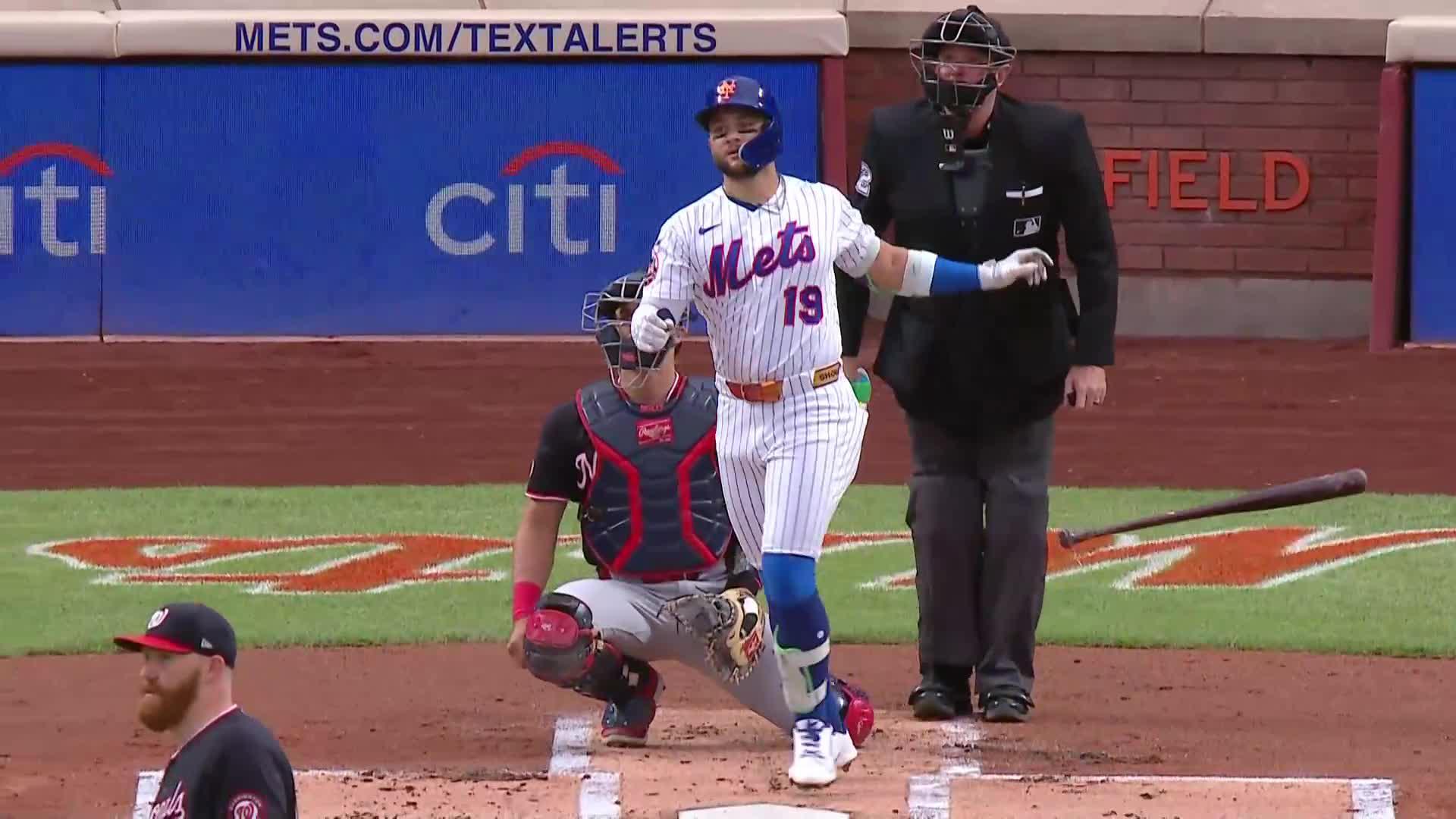 Mets’ Bichette crushes Littell’s first pitch for leadoff homer