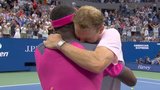 Tiafoe, Michelsen share emotional embrace after five-set US Open battle