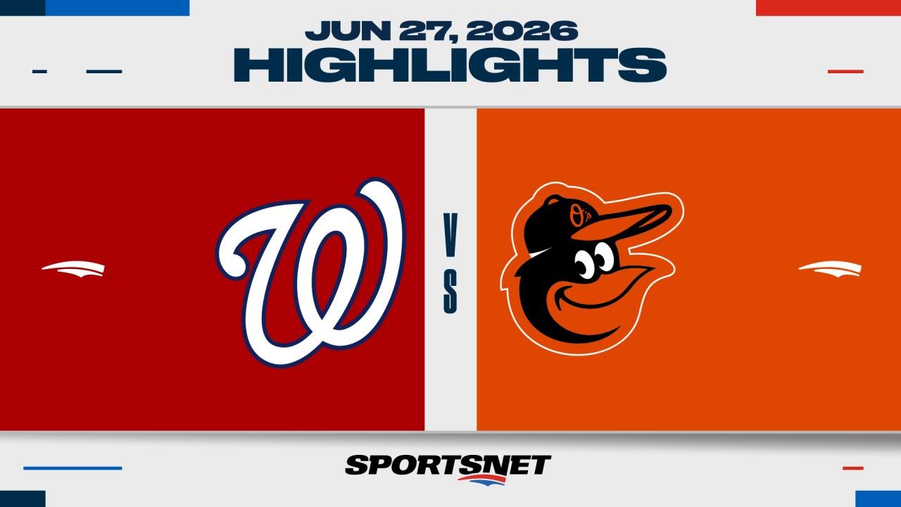 MLB Highlights: Nationals 4, Orioles 3 (10)