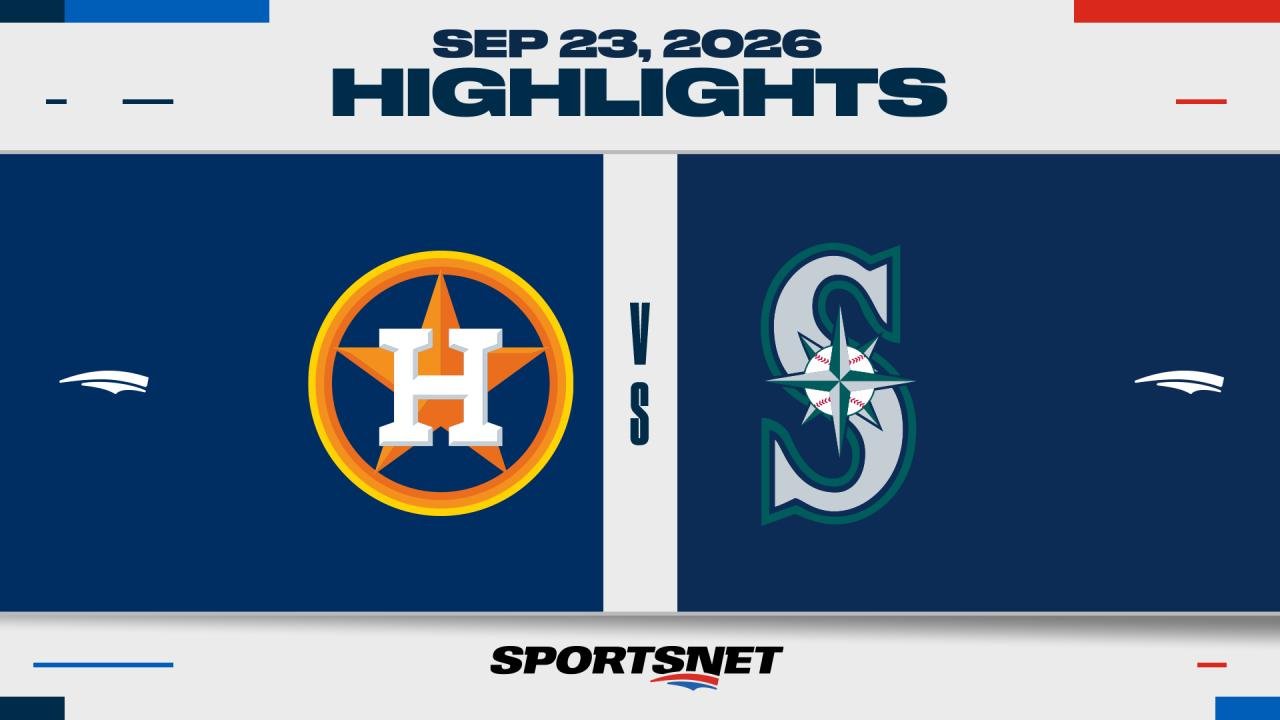 MLB Highlights: Mariners 6, Astros 5 (F/10)