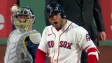Red Sox’s Contreras has heated but productive game vs. Brewers