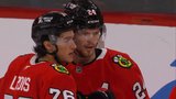 Byram fires OT winner to cap hat trick in pre-season debut for Blackhawks