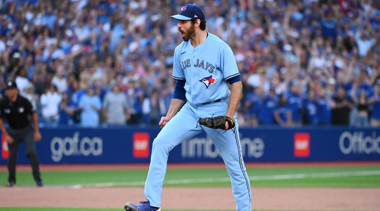 Improved slider command helping to drive Romano's 2022 success with Blue  Jays