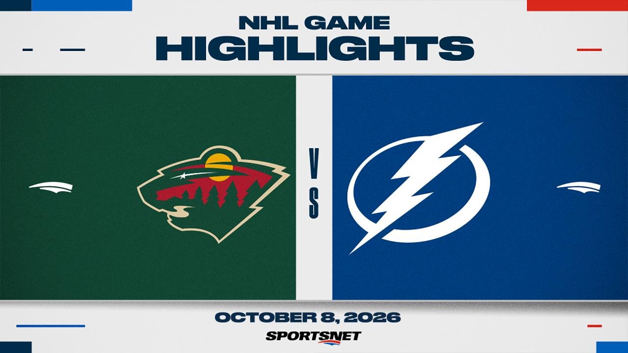NHL Highlights: Lightning 3, Wild 2
