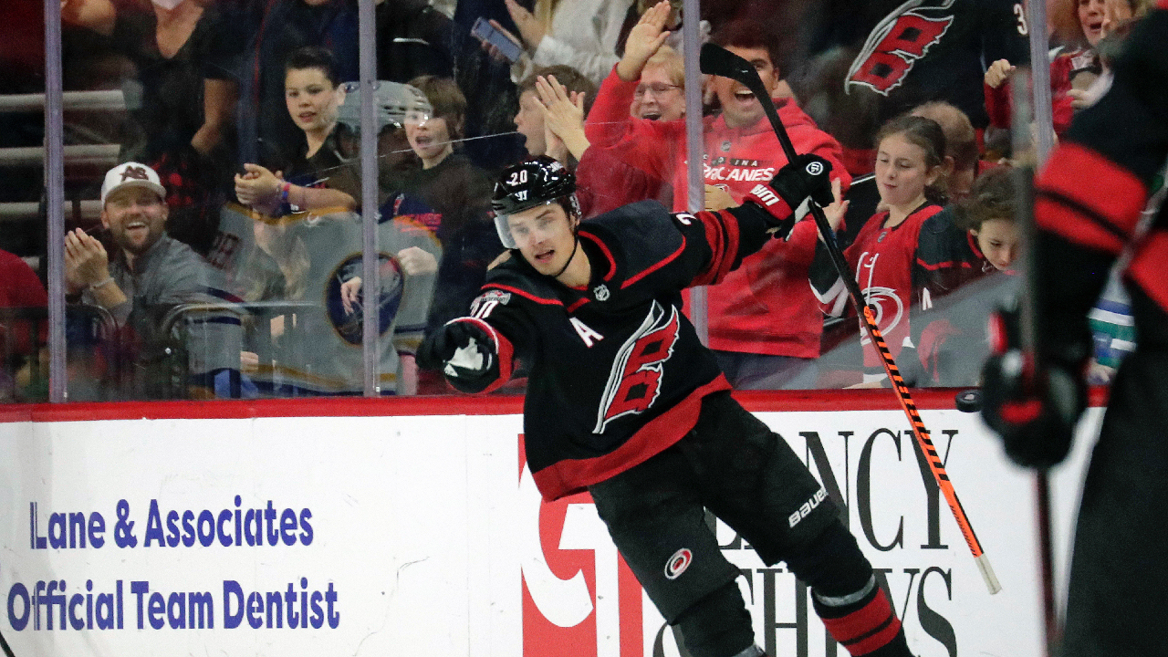 Hurricanes sign Aho to 8-year contract extension worth $78M