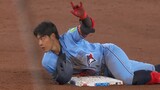 Okamoto rips one off the wall to score two runs for Blue Jays