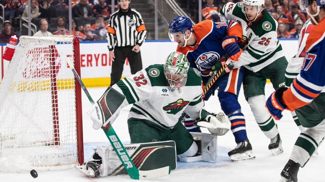 Oilers drop second straight game as Boldy's two goals lead Wild to win