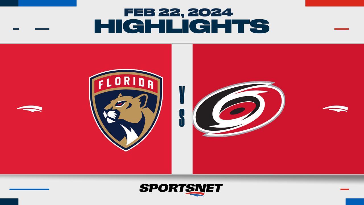 NHL Highlights: Hurricanes 1, Panthers 0