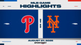 MLB Highlights: Mets 6, Phillies 0