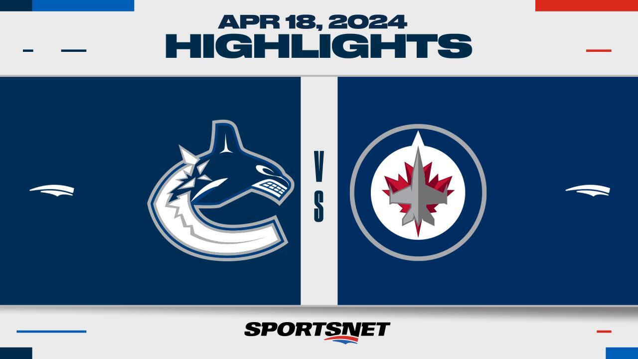 NHL Highlights: Jets 4, Canucks 2