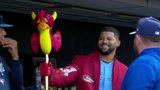 ‘George brought it out’: Schneider mystified by Blue Jays’ home run dragon