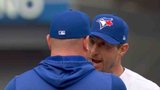 Blue Jays’ Scherzer refuses to leave mound in potential final career start