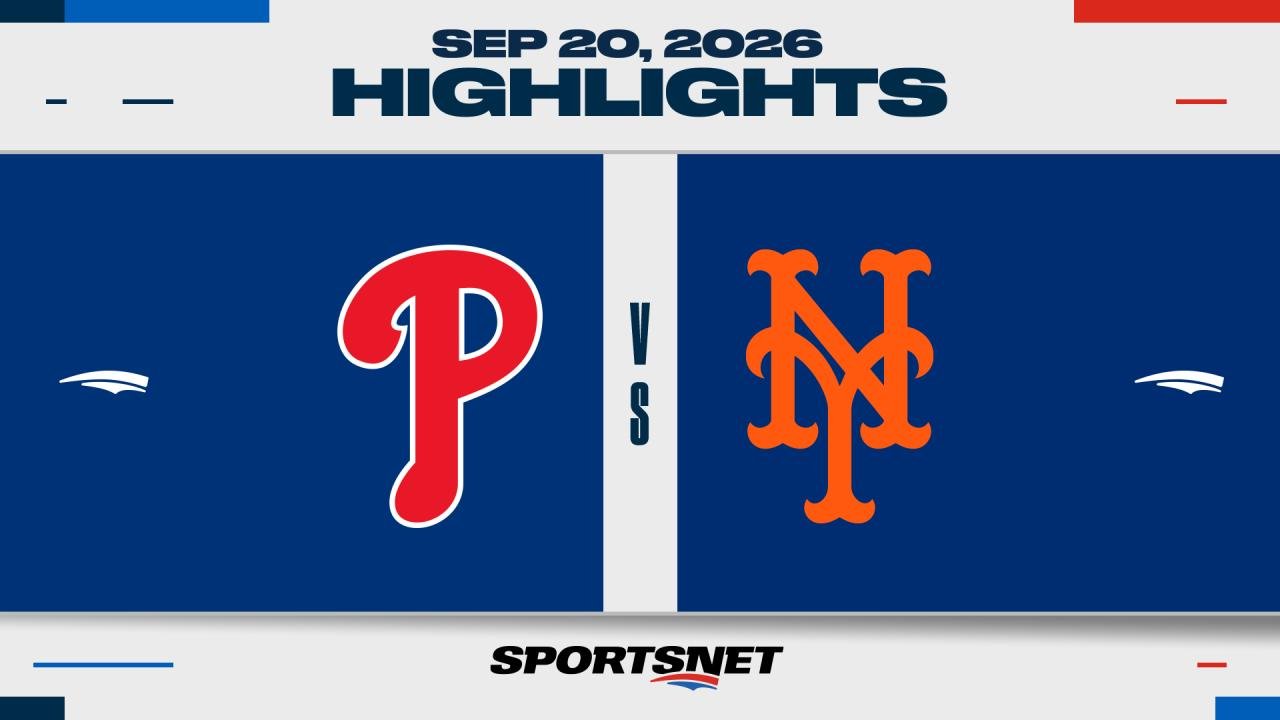 MLB Highlights: Phillies 7, Mets 2