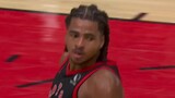 Raptors’ Murray-Boyles throws down transition jam at end of first half
