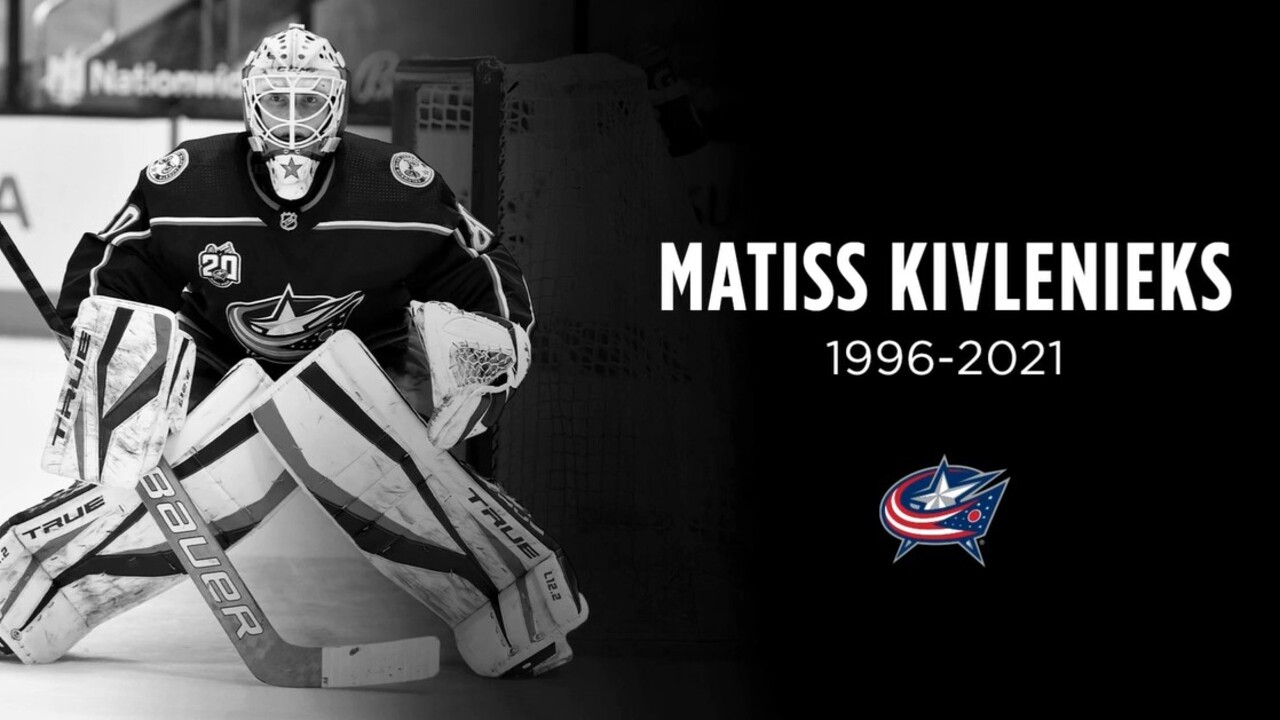 Blue Jackets Goalie Matiss Kivlenieks Dies at 24 After Being Struck by  Fireworks, News, Scores, Highlights, Stats, and Rumors