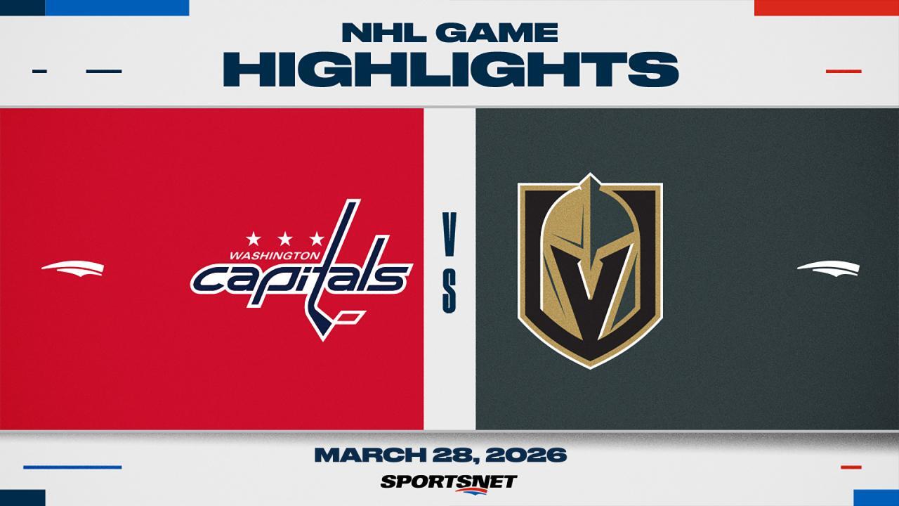 NHL Highlights: Capitals 5, Golden Knights 4 (SO)
