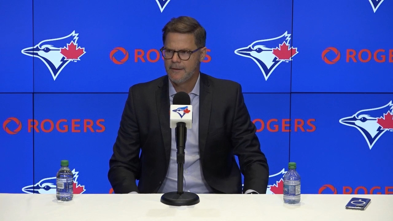 Watch Live: Blue Jays GM Ross Atkins meets with media