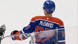 Oilers’ McDavid finds back of the net after fortuitous bounce