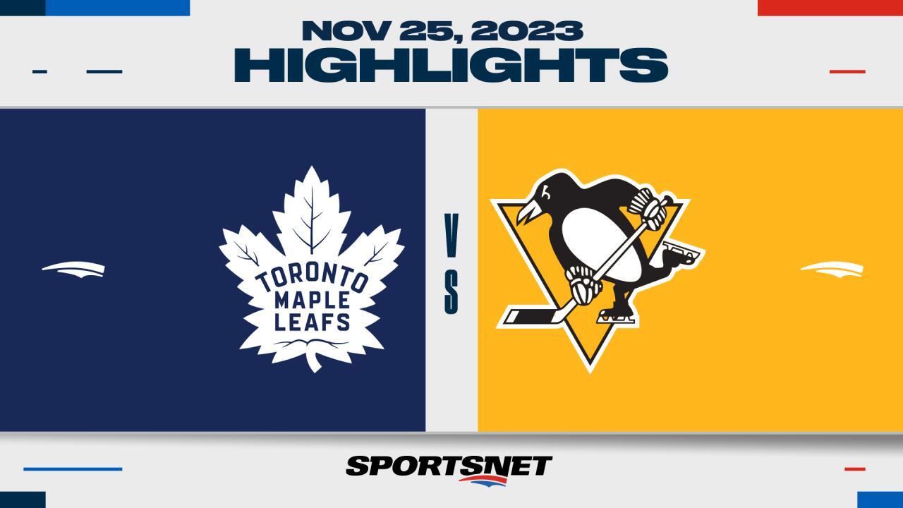 Maple Leafs vs. Penguins observations: Absolute domination with a capital  A-plus - The Athletic