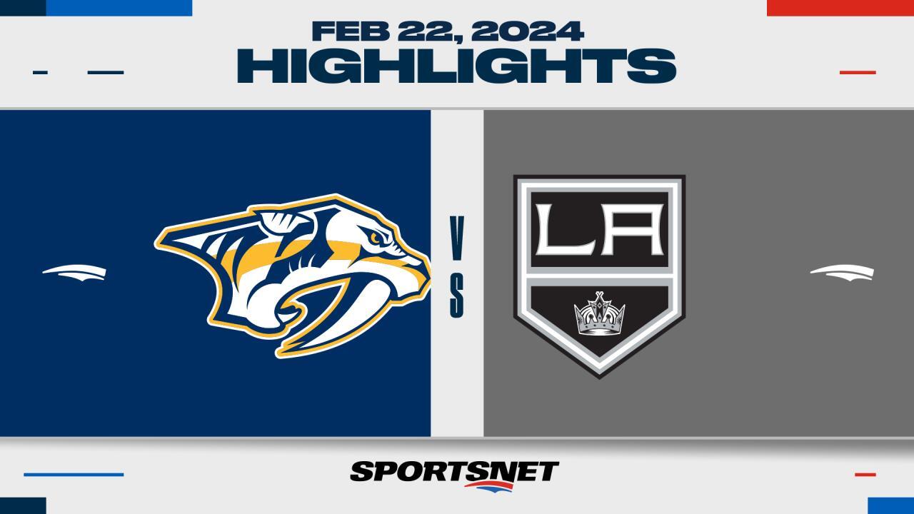 NHL Highlights: Predators 4, Kings 1