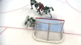 Charge score game-winning goal after Frankel mishandles puck off boards