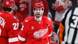 Red Wings’ Larkin erupts for third career hat trick